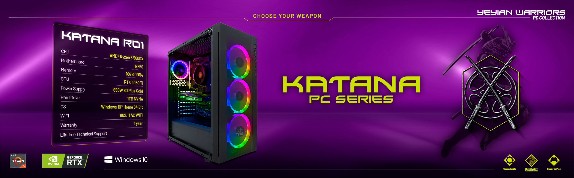 Yeyian Gaming Desktop